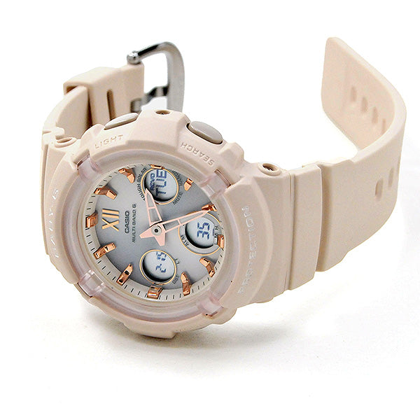 ギフト プレゼント 祝い 腕時計 g-shock レディース CASIO BABY-G カシオ 電波ソーラー ベビーG BGA-2800-4A2JF