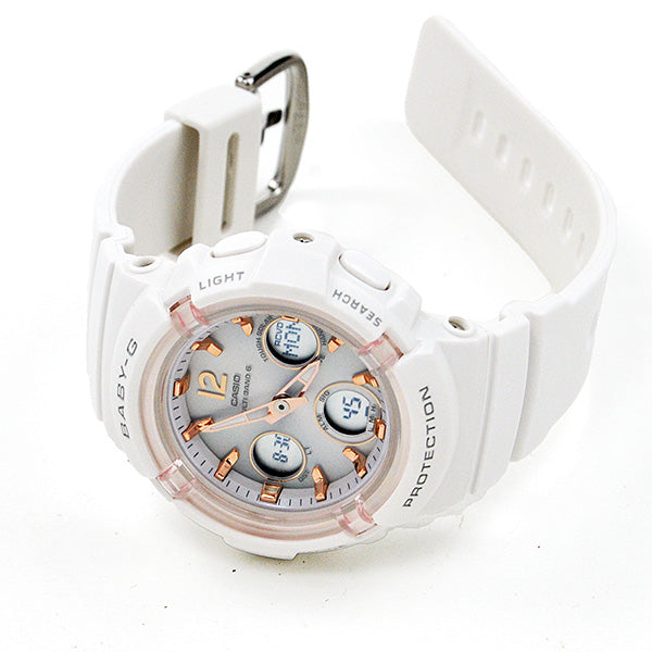 ギフト プレゼント 祝い 腕時計 g-shock レディース CASIO BABY-G カシオ 電波ソーラー 腕時計 ベビーG BGA-2800-7AJF gショック レディース 女性 女子 ホワイト 白 アナログ