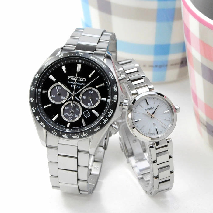 さりげないペアウォッチ SEIKO ソーラー SBPY185-SSVR139 91,0 セイコー 腕時計 ペア 光発電 ソーラー時計 喜ばれる贈り物 お祝いに 記念に ペアギフト 人気 おそろい ファッション