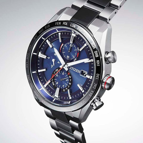 シチズン アテッサ AT8186-51L CITIZEN ATTESA エコドライブ ソーラー 電波時計 腕時計 メンズ130,0