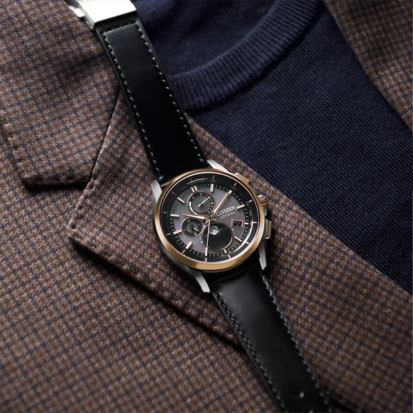 シチズン アテッサ BY1004-17X CITIZEN ATTESA ソーラー電波 腕時計 エコドライブ メンズ 2023年7月 115,0