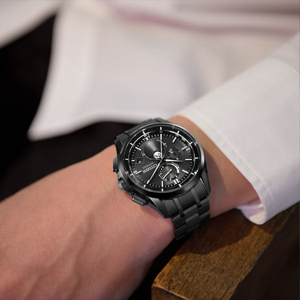 シチズン アテッサ BY1006-62E CITIZEN ATTESA ソーラー電波 腕時計 エコドライブ メンズ 2023年7月 155,0