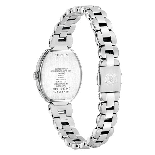 CITIZEN EXCEED シチズン ソーラー電波 腕時計 レディース エクシード ES9480-56W 100,0