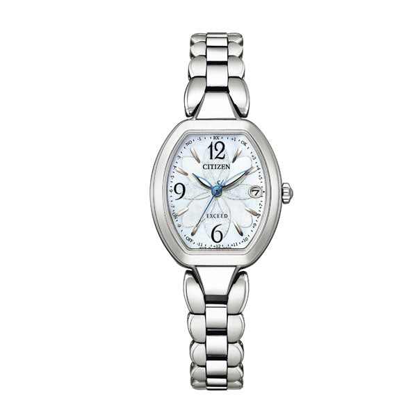CITIZEN EXCEED シチズン ソーラー電波 腕時計 レディース エクシード ES9480-56W 100,0