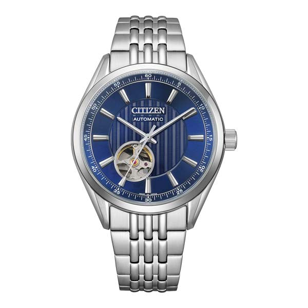 CITIZEN COLLECTION クラシックオープンハート 自動巻 腕時計 メンズ シチズンコレクション NH9110-90L 41,0 2023年11月