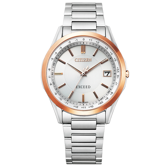 CITIZEN EXCEED シチズン 電波ソーラー メンズ 腕時計 エクシード CB1114-52A 110,0