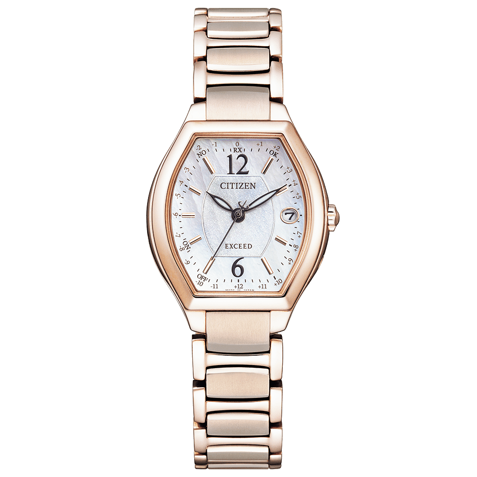 エコドライブ ソーラー 電波 CITIZEN EXCEED シチズン エクシード  レディース 腕時計 ES9344-54W 新品お取り寄せ 120,0