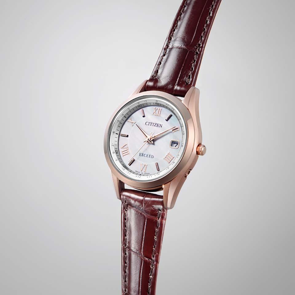 CITIZEN EXCEED シチズン 電波ソーラー レディース 腕時計 エクシード ES9372-08W 110,0【お取り寄せ品】