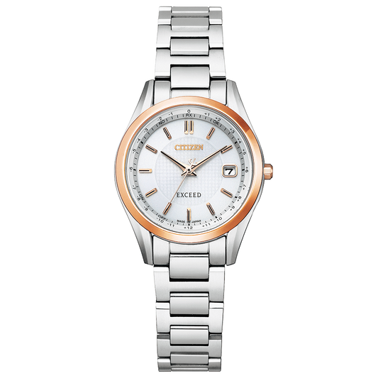 CITIZEN EXCEED シチズン 電波ソーラー レディース 腕時計 エクシード ES9374-53A 110,0【お取り寄せ品】