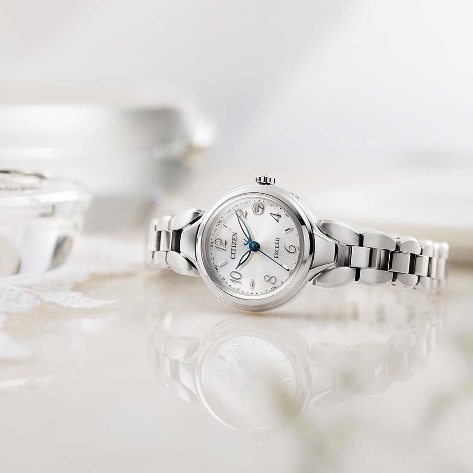 シチズン CITIZEN 腕時計 EXCEED エクシード ES9470-50A  Eco-Drive エコ・ドライブ 電波時計 レディース 110 【お取り寄せ品】