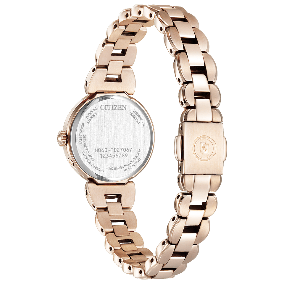 エコドライブ [シチズン]CITIZEN 腕時計 EXCEED エクシード Eco-Drive エコ・ドライブ 電波時計 チタニウムコレクション ES9472-54W 120.0 レディース【お取り寄せ品】