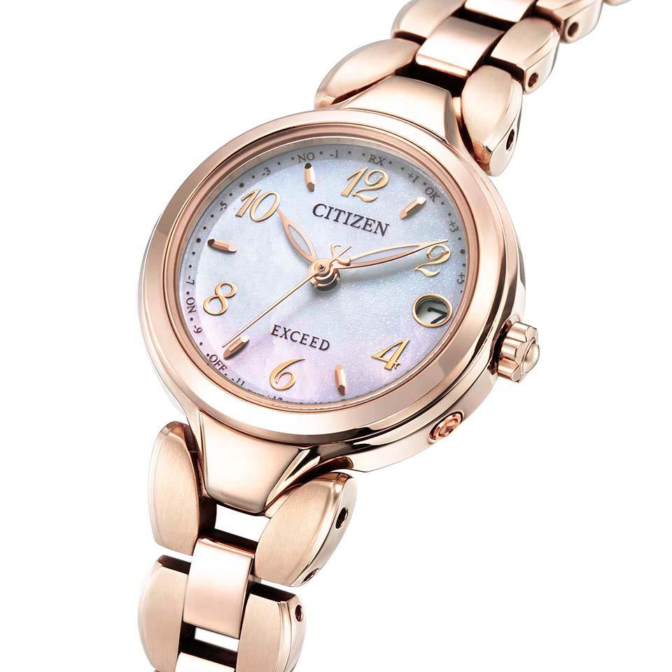 エコドライブ [シチズン]CITIZEN 腕時計 EXCEED エクシード Eco-Drive エコ・ドライブ 電波時計 チタニウムコレクション ES9472-54W 120.0 レディース【お取り寄せ品】
