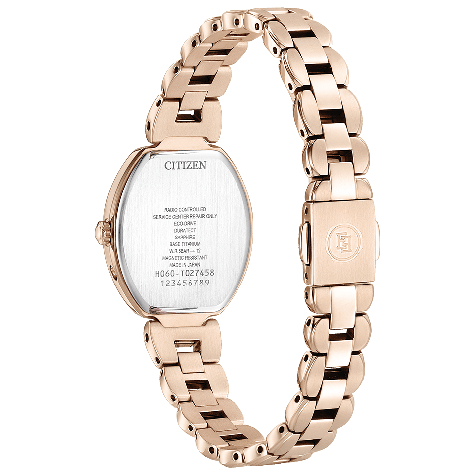 CITIZEN EXCEED シチズン ソーラー電波 腕時計 レディース エクシード  ES9482-51W 120,0【お取り寄せ品】
