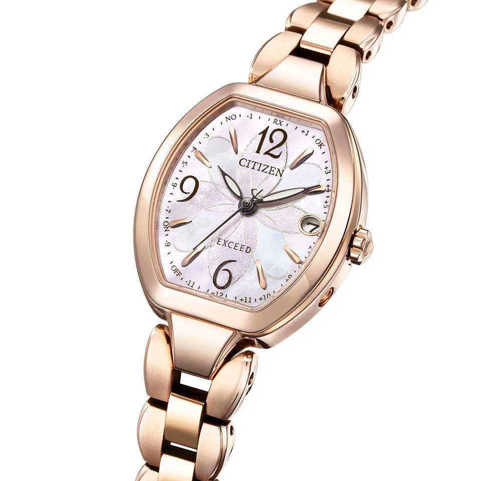 CITIZEN EXCEED シチズン ソーラー電波 腕時計 レディース エクシード  ES9482-51W 120,0【お取り寄せ品】