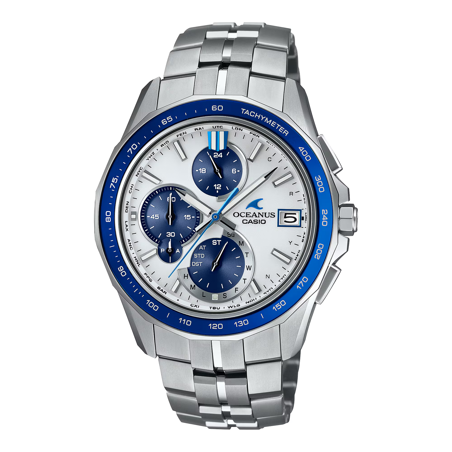 casio オシアナス 腕時計 メンズ 電波ソーラー モバイルリンク 時計 日本製 Manta OCW-S7000D-7AJF 200【お取り寄せ品】