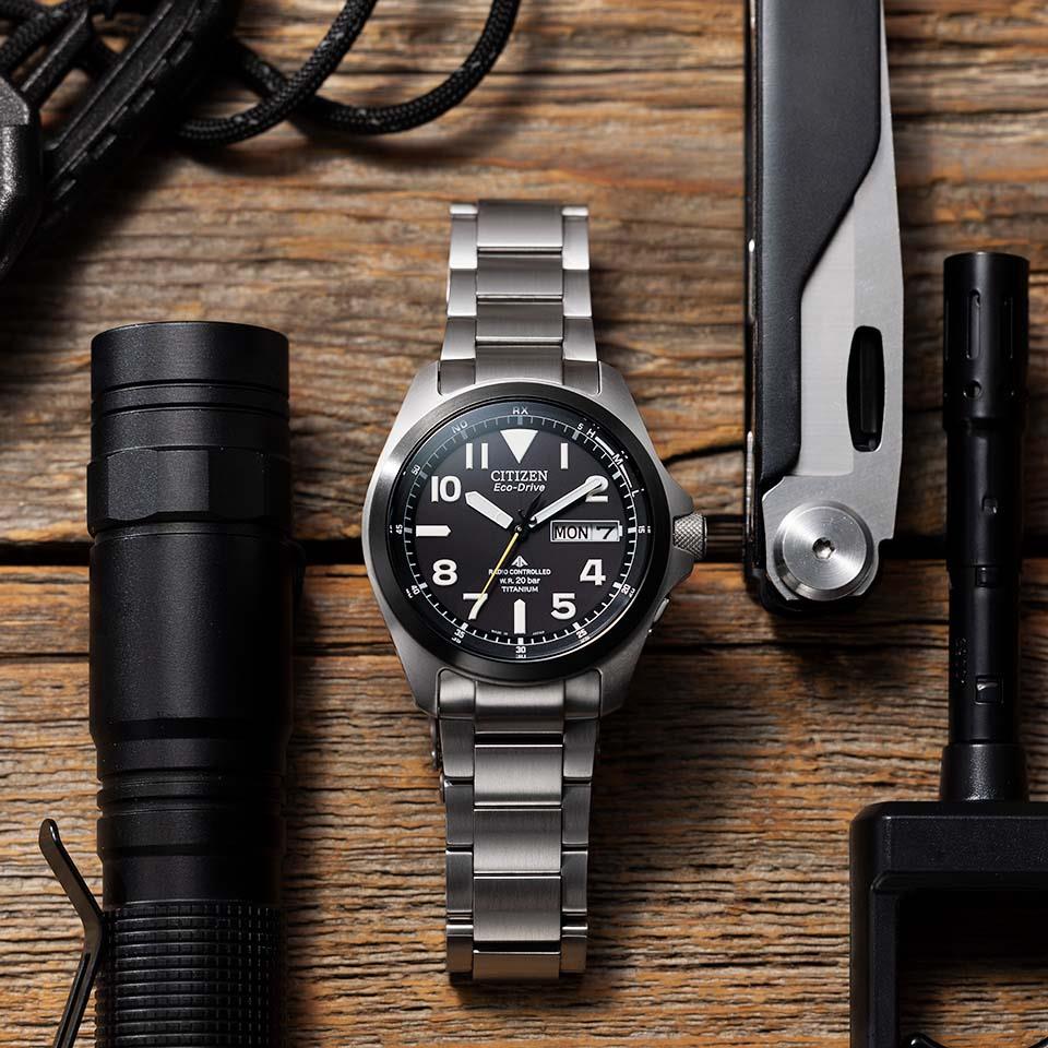 シチズン プロマスター メンズ 腕時計  電波 ソーラー CITIZEN PROMASTER  PMD56-2952 エコドライブ  850　【お取り寄せ品】