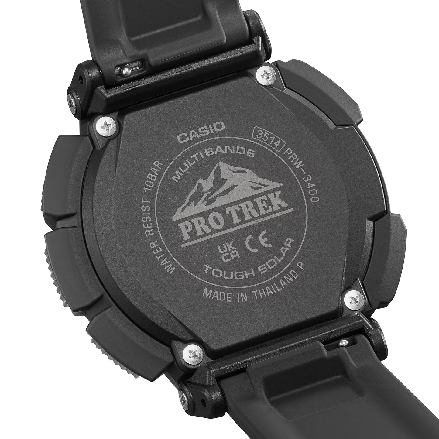 プロトレック クライマーライン 電波ソーラー デジタル PRW-3400-1JF 40,0● 方位 高度 気圧 温度 計測 トリプルセンサー カシオ 腕時計 メンズ グラフ表示 見やすい 10気圧防水 【お取り寄せ品】