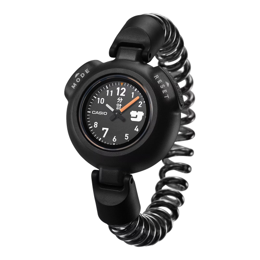 「サ時計」サウナー専用腕時計 CASIO サウナウォッチ ブラック 【 お一人様1本限り 】 カシオ メンズ 腕時計 SAN-100H-1BJR 15.0  5気圧防水