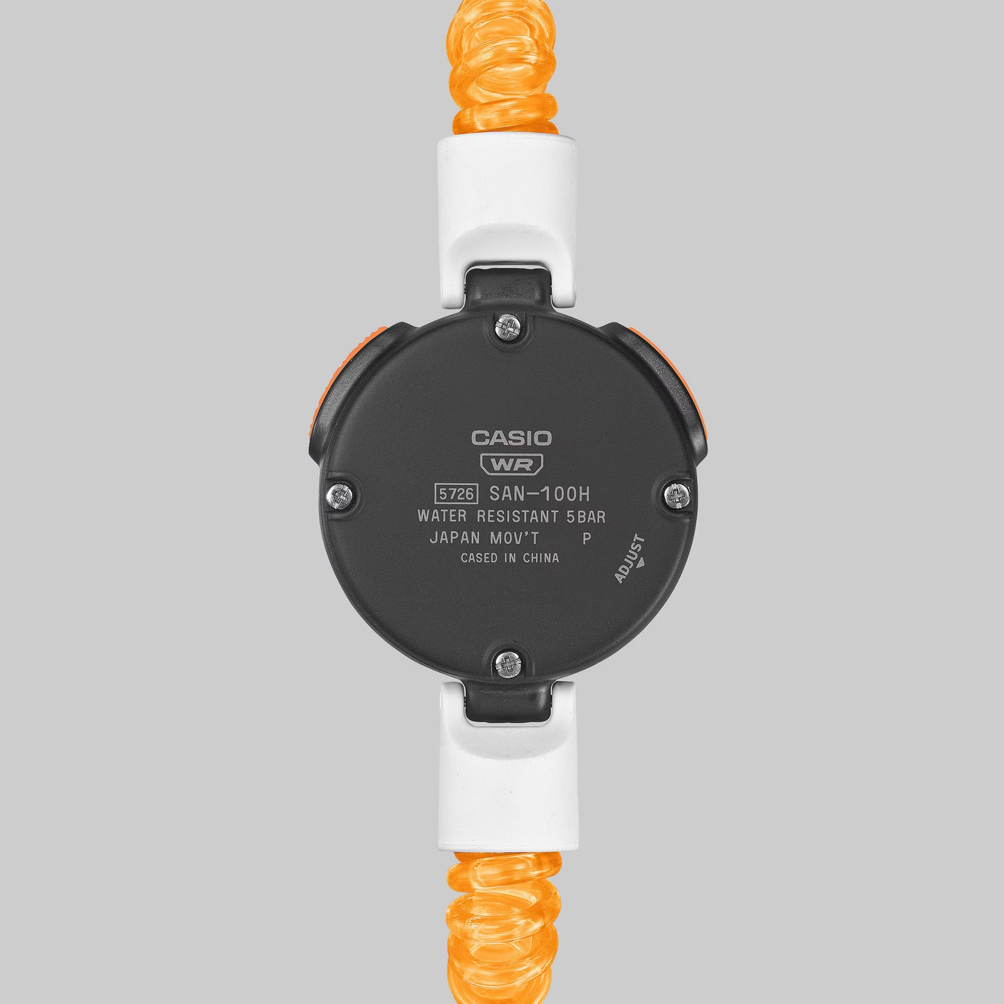 「サ時計」サウナー専用腕時計 CASIO サウナウォッチ 【お一人様1本限り】カシオ 腕時計 SAN-100H-7BJR 15    5気圧防水