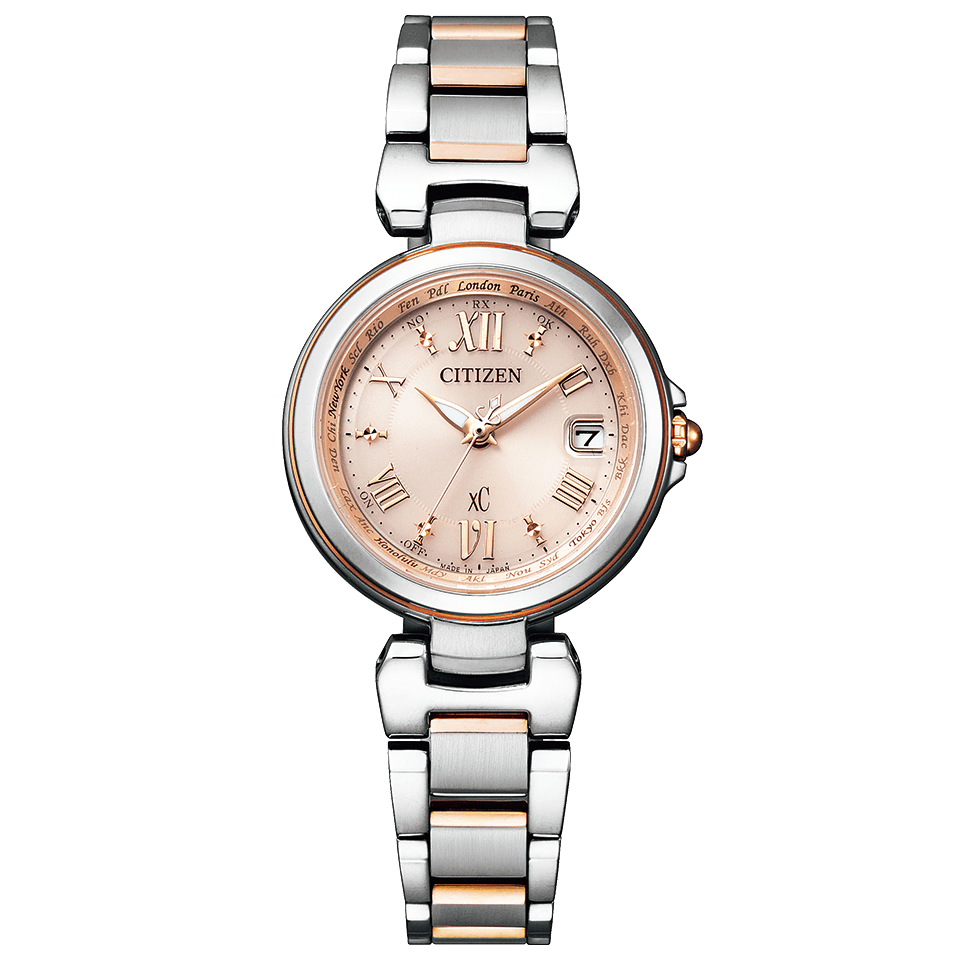 電波 クロスシー CITIZEN XC  レディース 腕時計 シチズン EC1034-59W 65,0【お取り寄せ品】