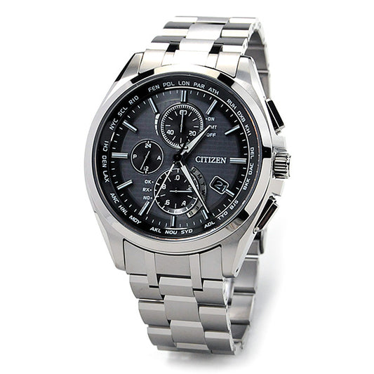 シチズン アテッサ 電波 ソーラー  メンズ 腕時計 AT8040-57E エコドライブ  110,0 【お取り寄せ品】