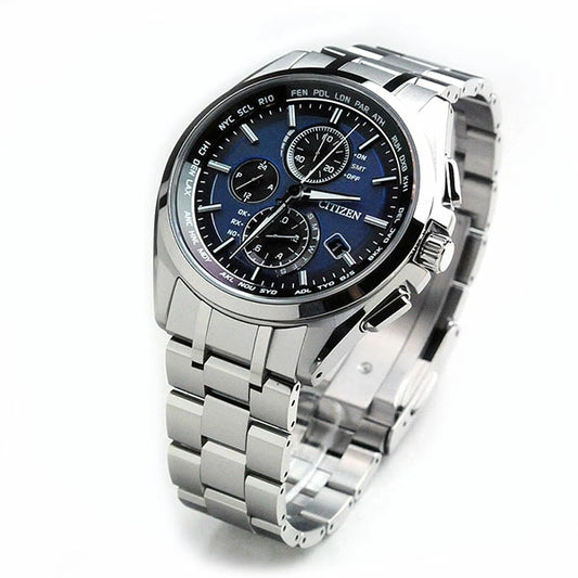 シチズン アテッサ 電波 ソーラー  メンズ 腕時計 AT8040-57L CITIZEN ATTESA   エコドライブ 110,0 【お取り寄せ品】