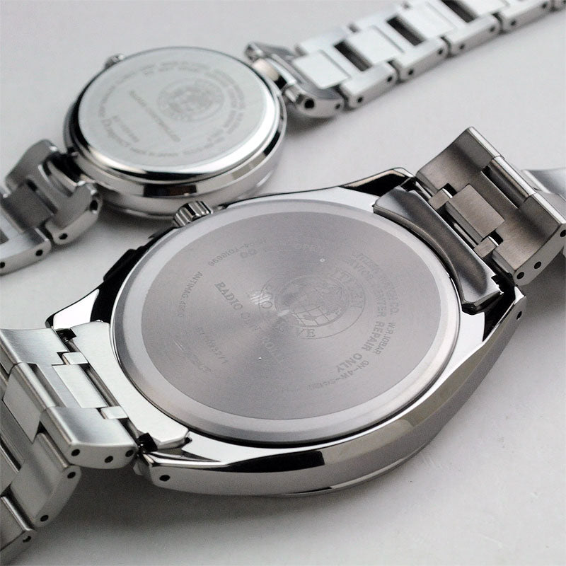 エコドライブ 電波 シチズン アテッサ&クロスシー ペアウォッチ blue AT8040-57L-EC1030-50L 182,0