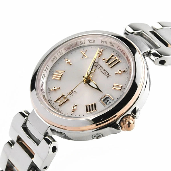 電波 クロスシー CITIZEN XC  レディース 腕時計 シチズン EC1034-59W 65,0【お取り寄せ品】