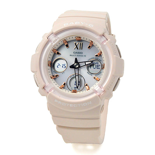 ギフト プレゼント  祝い 腕時計 g-shock レディース CASIO BABY-G カシオ 電波ソーラー  ベビーG  BGA-2800-4A2JF