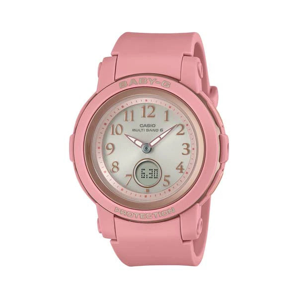 レディース 腕時計 ソーラー電波 アナログ CASIO BABY-G 10気圧防水 BGA-2900AF-4AJF