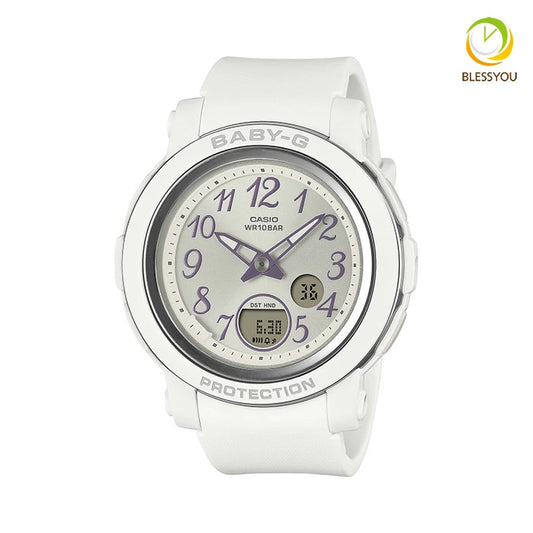CASIO BABY-G ベビーG BGA-290SA-7AJF 14.5 2026年7月 アナデジ ホワイト レディース 腕時計 10気圧防水 耐衝撃 国内正規品