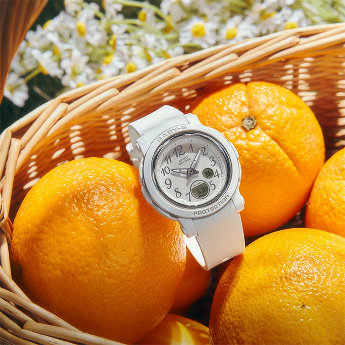 CASIO BABY-G ベビーG BGA-290SA-7AJF 14.5 2026年7月 アナデジ ホワイト レディース 腕時計 10気圧防水 耐衝撃 国内正規品
