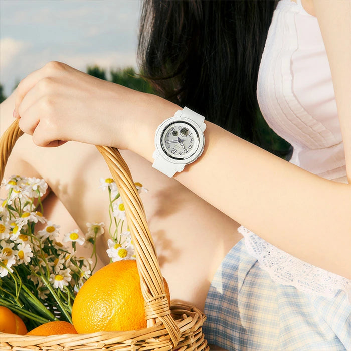 CASIO BABY-G ベビーG BGA-290SA-7AJF 14.5 2026年7月 アナデジ ホワイト レディース 腕時計 10気圧防水 耐衝撃 国内正規品