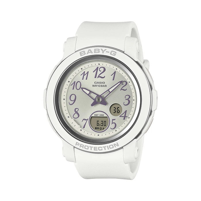 CASIO BABY-G ベビーG BGA-290SA-7AJF 14.5 2026年7月 アナデジ ホワイト レディース 腕時計 10気圧防水 耐衝撃 国内正規品
