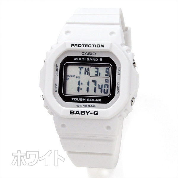 電池交換不要 腕時計 女子 電波 CASIO BABY-G BGD-5650-7JF カシオ 電波ソーラー デジタル 腕時計 ベビーG casio gショック レディース  受験 資格試験 合格 祝い