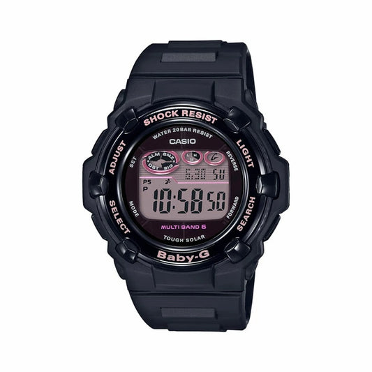 レディース 腕時計 ソーラー電波 デジタル CASIO BABY-G 20気圧防水 BGR-3000UCB-1JF