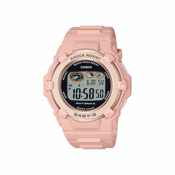 レディース 腕時計 ソーラー電波 デジタル CASIO BABY-G 20気圧防水 BGR-3003NC-4JF
