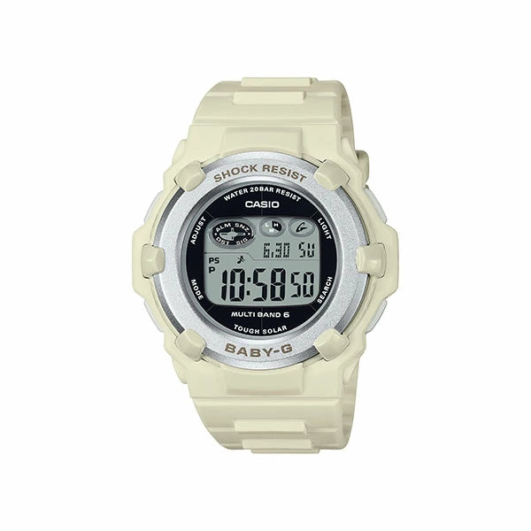 レディース 腕時計 ソーラー電波 デジタル CASIO BABY-G 20気圧防水 BGR-3003NC-7JF