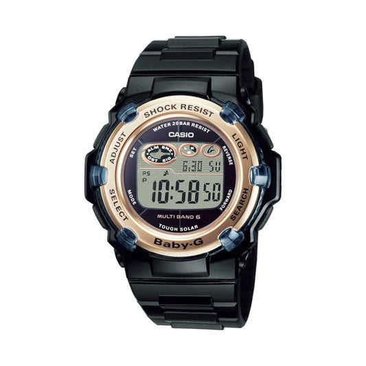 レディース 腕時計 ソーラー電波 デジタル CASIO BABY-G 20気圧防水 BGR-3003U-1JF