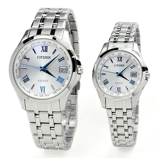CITIZEN EXCEED シチズン エクシード ペアウォッチ CB1080-52B-EC1120-59B 260,0 エコドライブ ソーラー電波時計 日本製