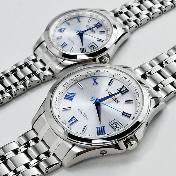 CITIZEN EXCEED シチズン エクシード ペアウォッチ CB1080-52B-EC1120-59B 260,0 エコドライブ ソーラー電波時計 日本製