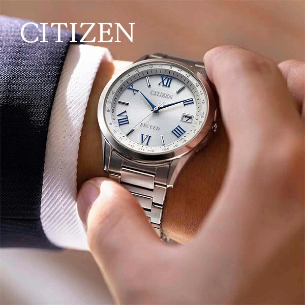 CITIZEN EXCEED シチズン 電波ソーラー メンズ 腕時計 エクシード CB1110-61A 110,0