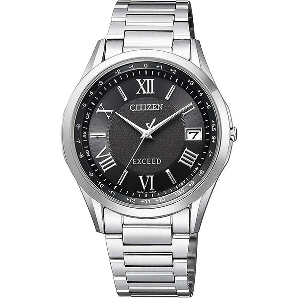 CITIZEN EXCEED シチズン 電波ソーラー メンズ 腕時計 エクシード CB1110-61E 110,0