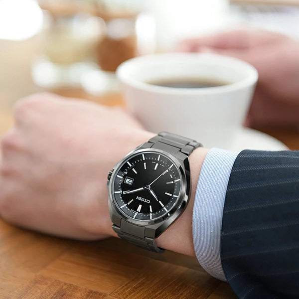 電波 シチズン アテッサ メンズ 腕時計 CB3015-53E 100,0