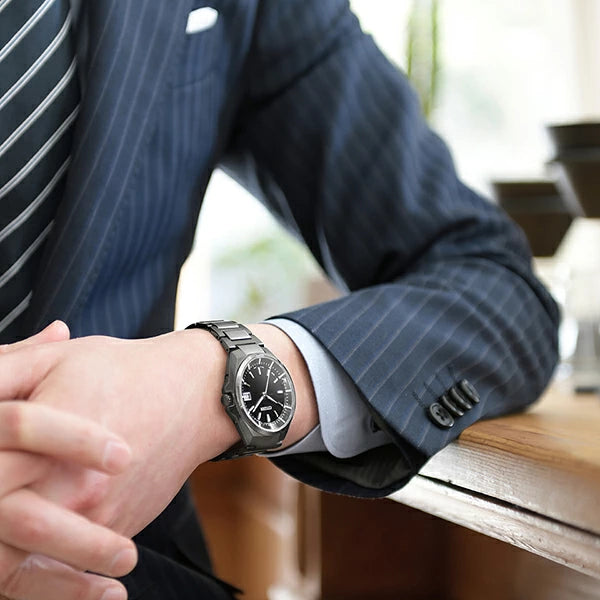 電波 シチズン アテッサ メンズ 腕時計 CB3015-53E 100,0