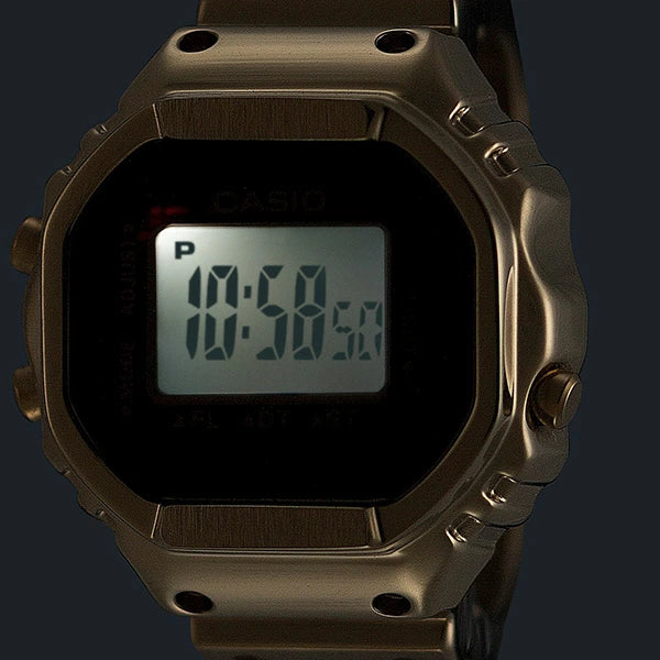 指輪サイズのリングウオッチ | CASIO RING WATCH | カシオ デジタル 時計 フルメタル | CRW-001-1JR 18000  指輪サイズ フルメタルデザイン シルバーカラー