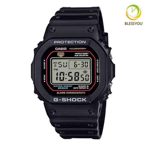 初代G-SHOCKカラーモデル  DW-5600RL-1JF [ G-SHOCK（Gショック） Iconic Styles]  腕時計 メンズ CASIO カシオ G-SHOCK 2024年12月 13,0 ジーショック