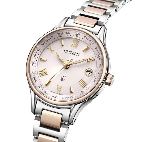 CITIZEN XC シチズン 電波ソーラー 腕時計 レディース クロスシー  EC1165-51W 85,0