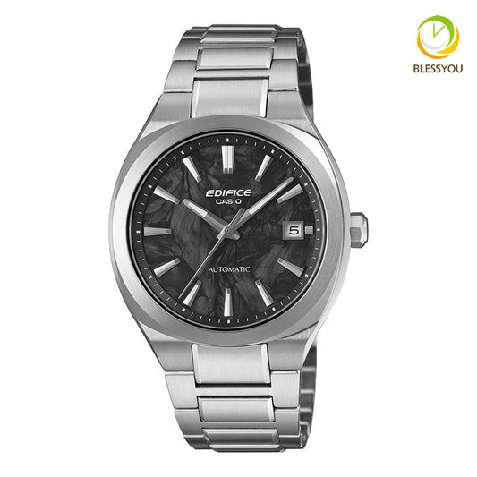 CASIO EDIFICE エディフィス EFK-200CD-1AJF 50.0 2026年7月 AUTOMATIC 自動巻き メカニカル サファイアガラス シースルーバック 10気圧防水 メンズ 腕時計 国内正規品