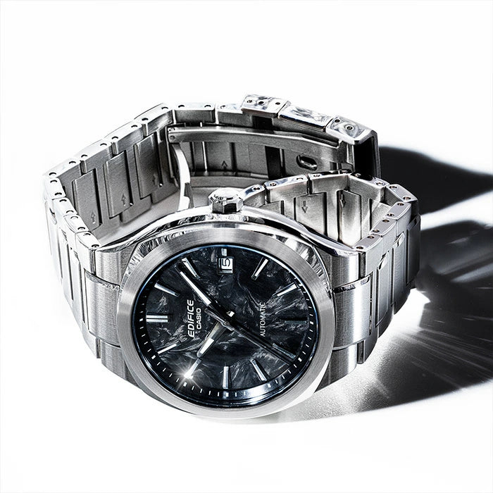 CASIO EDIFICE エディフィス EFK-200CD-1AJF 50.0 2026年7月 AUTOMATIC 自動巻き メカニカル サファイアガラス シースルーバック 10気圧防水 メンズ 腕時計 国内正規品